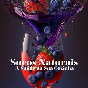 Imagem de capa para o Ebook "Sucos Naturais:  A Saúde na Sua Cozinha"