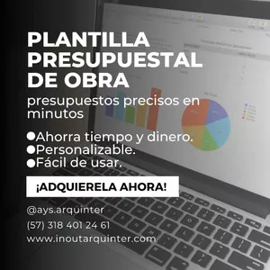 Imagen de portada para Curso online PLANTILLA DE PRESUPUESTOS DE OBRA