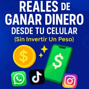 Cover image for Ebook 🔥 “Gana Dinero YA Desde Tu Celular – 10 Métodos Fáciles (Sin Invertir Ni Un Peso)”