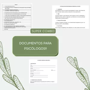 Imagem de capa para o Curso online Combo de documentos para psicólogos
