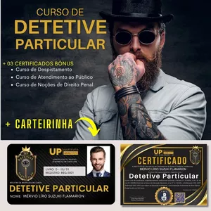 Imagem do curso *DETETIVE PARTICULAR - AVANÇADO