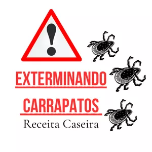 Imagem de capa para o Ebook Receita caseira para exterminar carrapato