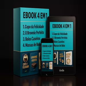 Imagem de capa para o Ebook Ebook 4 em 1 Receitas Lucrativas