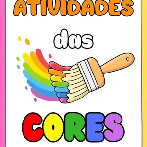 Imagem de capa para o Ebook Atividades cores