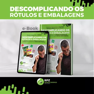 Imagem de capa para o Ebook Descomplicando Rótulos &amp; Embalagens