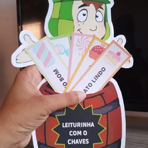 Imagem de capa para o Ebook LEITURINHA COM O CHAVES