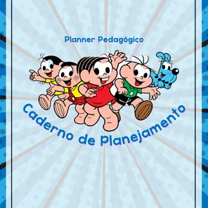 Imagem de capa para o Ebook PLANNER PEDAGÓGICO 2023 TURMA DA MÔNICA