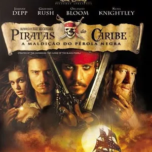 Imagem de capa para o Ebook historia do filme Piratas do Caribe: A Maldição do Pérola Negra (2003)