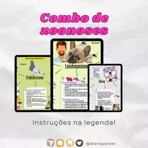 Imagem de capa para o Ebook COMBO- zoonoses