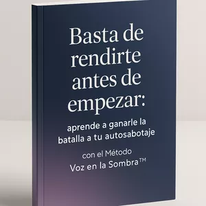 Imagen de portada para Ebook BASTA DE AUTOSABOTAJE: DESCUBRE EL METODO VOZ EN LA SOMBRA