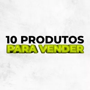 Imagem de capa para o Curso online 10 PRODUTOS PARA VENDER