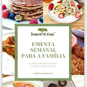 Imagem de capa para o Ebook Ementa Semanal para toda a família