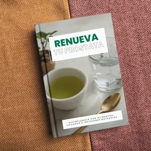Imagen de portada para Ebook RENUEVA TU PROSTATA: Desinflámala con Alimentos, Licuados e Infusiones Naturales
