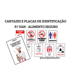 Imagem de capa para o Curso online CARTAZES E PLACAS DE IDENTIFICAÇÃO PARA UAN - UNIDADE DE ALIMENTAÇÃO E NUTRIÇÃO