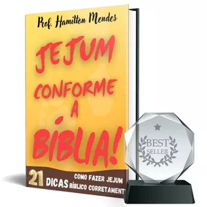 Imagem de capa para o Ebook JEJUM CONFORME A BÍBLIA