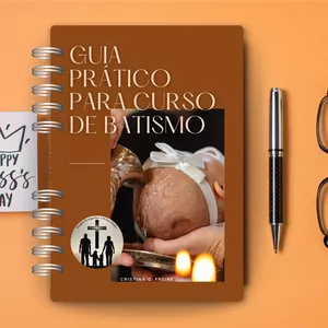 Imagem de capa para o Ebook Guia Prático para Curso de Batismo