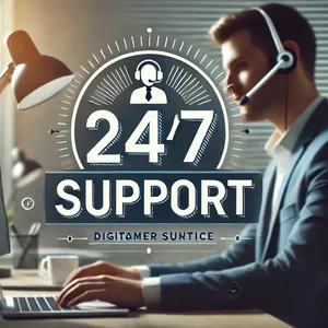 Cover image for Online course 24-Hour Support