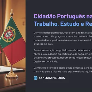 Imagem de capa para o Ebook Cidadão Português na Itália: Trabalho, Estudo e Residência