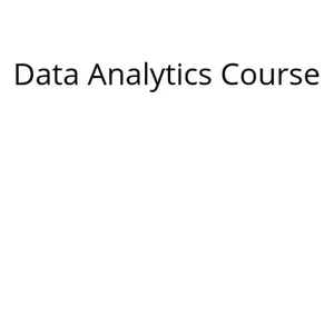 Imagem principal do produto Curso Data Analytics