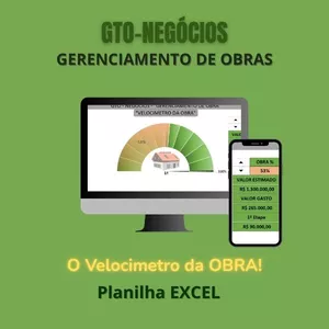 Imagem de capa para o Curso online PLANILHA GTO - NEGÓCIOS - OBRAS