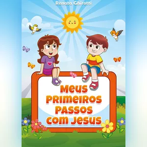 Imagem de capa para o Ebook Meus Primeiros Passos com Jesus