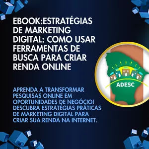 Imagem de capa para o Ebook Estratégias de Marketing Digital: Como Usar Ferramentas de Busca para Criar Renda Online