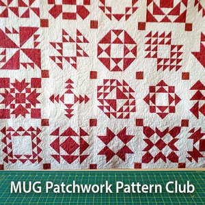 Imagem de capa para o Curso online MUG Patchwork Pattern Club por Airton Spengler