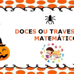 Imagem de capa para o Ebook Doces ou travessuras Matemático 