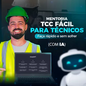 Imagem de Mentoria TCC Fácil para Técnicos: Faça Rápido e sem Sofrer (Com IA) criado por Prof Vinicius na hotmart