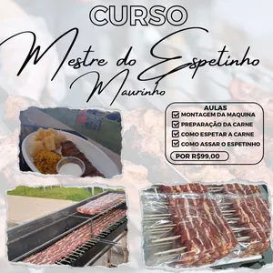 Imagem de capa para o Curso online Mestre do Espetinho
