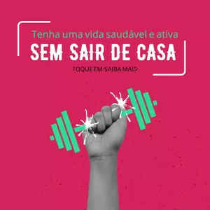 Imagem de capa para o Ebook Exercício em casa