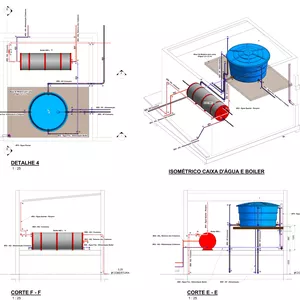 Imagem de capa para o Curso online Curso Projeto Hidrossanitário Residencial no Revit MEP com Água Quente com Template