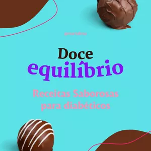 Imagem de capa para o Ebook Doce Equilibrio: Receitas para Diabéticos