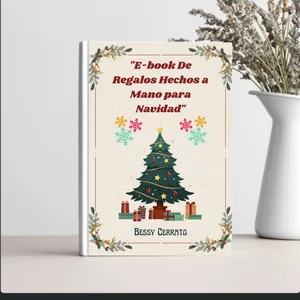 Imagen de portada para Ebook "E-book De Regalos Hechos a Mano para Navidad"