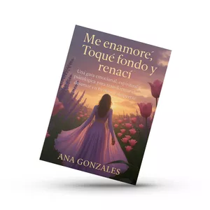 Imagen de portada para Ebook "Me enamoré, toqué fondo y renací" Una guía emocional, espiritual y psicológica para transformar el desamor en tu mayor despertar