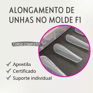 Imagem de capa para o Curso online Alongamento de Unhas no Molde F1