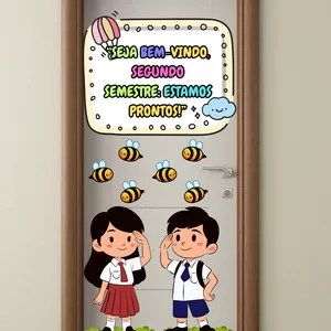 Imagem de capa para o Ebook PAINEL DE PORTA ALUNOS