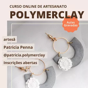 Imagem do curso ARTESANATO POLYMERCLAY ( MÉTODO PSS )