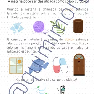 Imagem de capa para o Ebook Resumo: Matéria: Corpo vs Objeto