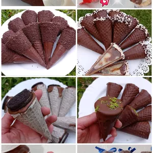 Imagem de capa para o Ebook Cones trufados gourmets 