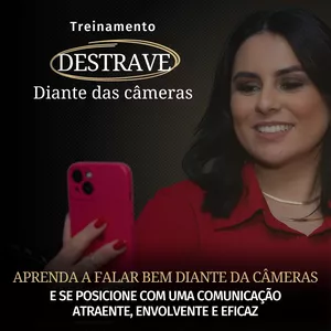 Imagem de capa para o Evento online Destrave diante das camêras 