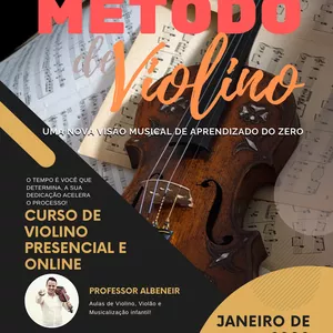 Imagem do curso MÉTODO DE VIOLINO TEORIA E PRATICA 