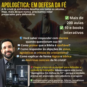 Imagem de capa para o Curso online Apologética: Em Defesa da Fé