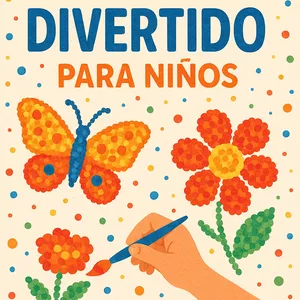 Imagen de portada para Ebook Manual Puntillismo Divertido para Niños
