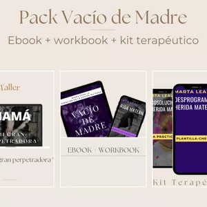 Imagen de portada para Ebook Pack Vacío de Madre ( Ebook + kit Terapéutico)