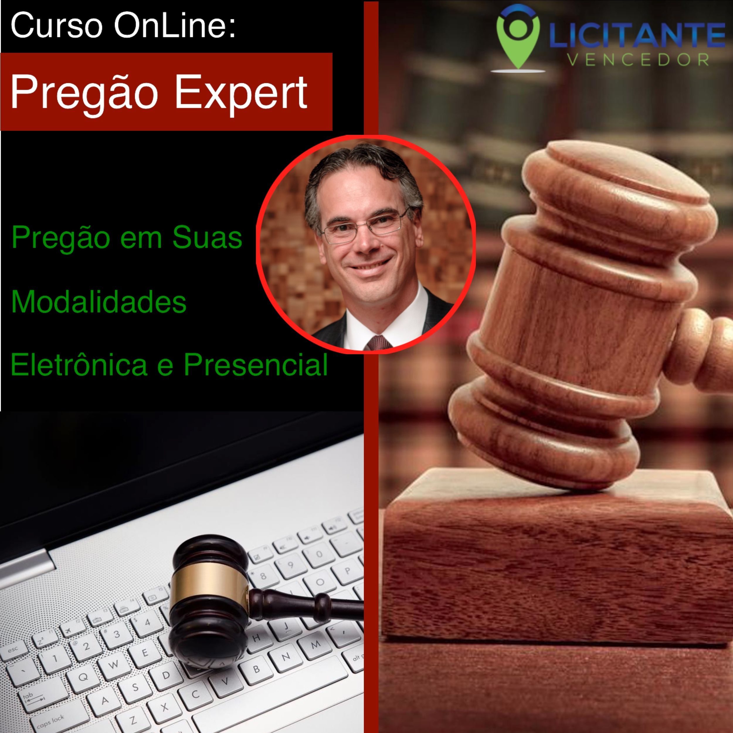 Imagem do curso Curso Completo de Pregão Presencial e Eletrônico