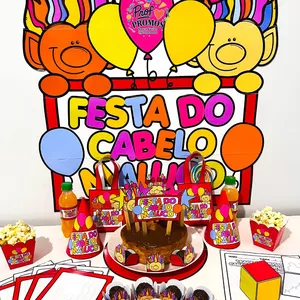 Imagem de capa para o Ebook Kit Festa do Cabelo Maluco 