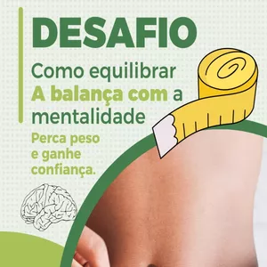 Imagem de capa para o Ebook Desafio Como Equilibrar a balança com a Mentalidade