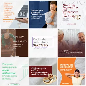 Imagem de capa para o Ebook Pack Canva Direito