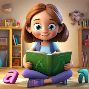 Imagem de capa para o Ebook A história da letra A